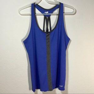 AVIA Blue/Grey Tank Top